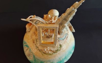 My new ceramics showed up on Arte Laguna World