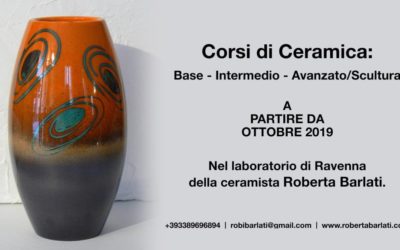 Iniziano i Corsi di Ceramica del 2020