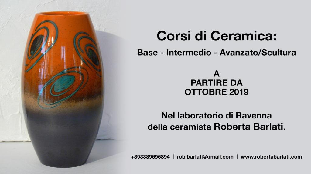 Iniziano i Corsi di Ceramica del 2020